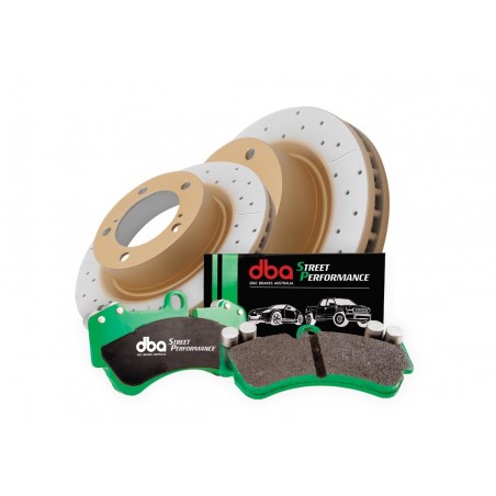 Audi Q7 4L, Cayenne 9A, Touareg MK1 350 mm front DBA Brake Kit (2x DBA 2246S + DB7878SP)