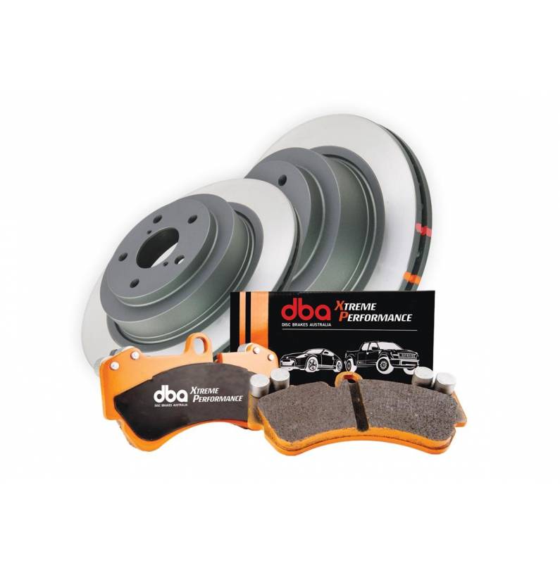 DBA Brake Kit (2x DBA 4654XS-10 + DB1678SP)