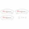 DBA Brake Kit (2x DBA 2814S+ DB15009SP) DBA brakes - 2