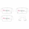 DBA Brake Kit (2x DBA 43146S+ DB15012XP) DBA brakes - 2