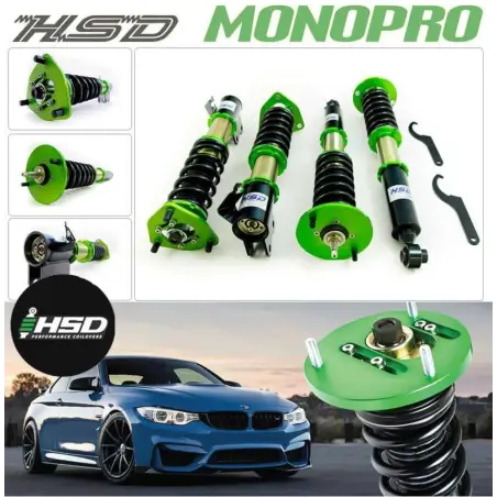 HSD Monopro Coilovers Nissan Skyline R34 GT-T - Default Springs (9 & 7 kgF/mm)