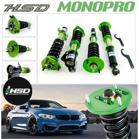 HSD Monopro Coilovers Honda Civic EK - Default Springs (9 & 6 kgF/mm)