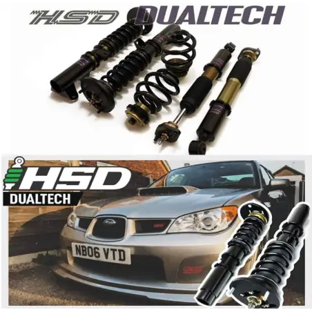 HSD Dualtech Coilovers Honda S2000 - Default Springs (10 & 10 kgF/mm)