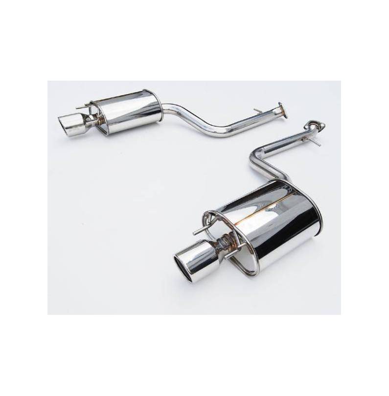 Lexus IS200t/300h 2013/- Cat-back exhaust Q300tl-S