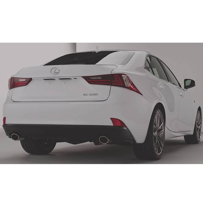 Lexus IS250/300h 2013/- Rear bumper diffusor