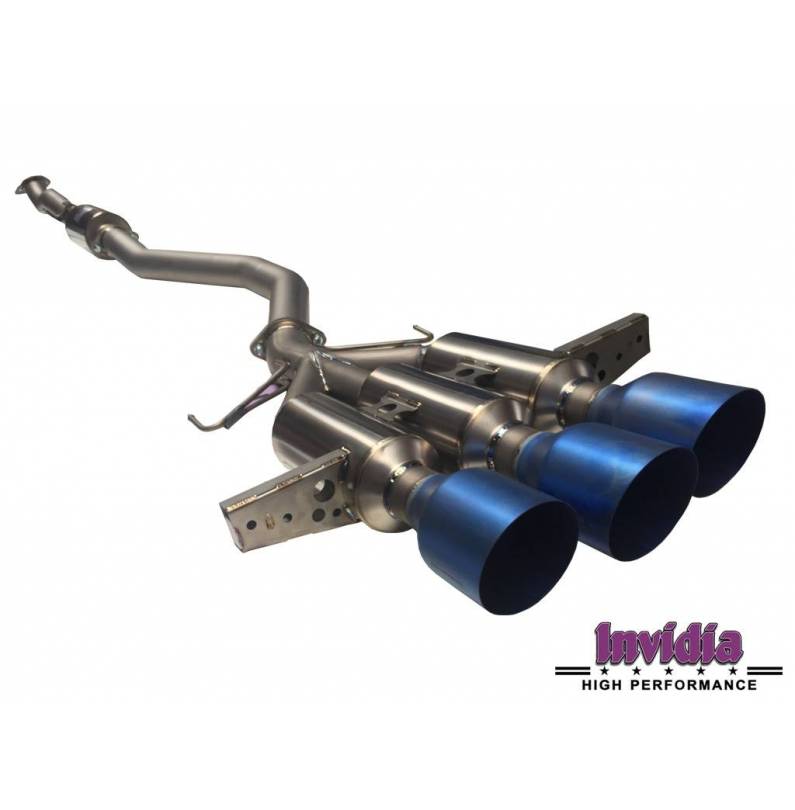 Honda Civic 17/- FK8 Type R Cat-back exhaust R400 FULL TITANIUM