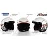 Casco automovilismo RRS JET OF-S1 Black FIA 8859-2015 + Kit Micro/HP Stilo® WRC