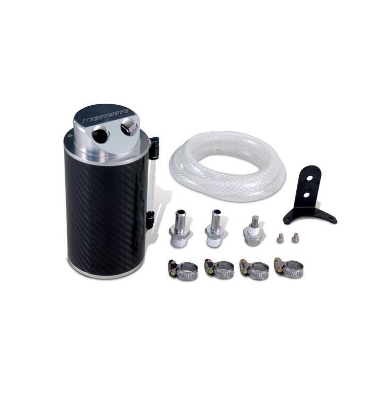 Mishimoto Oil Catch Can Kit  Universal (Carbon)