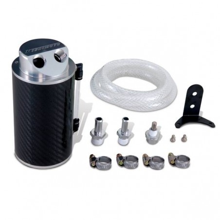 Mishimoto Oil Catch Can Kit  Universal (Carbon)