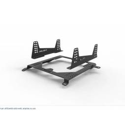 Base de asiento Nisuba específica para Mitsubishi Lancer EVO 5-6 (Base + correderas para semibaket)