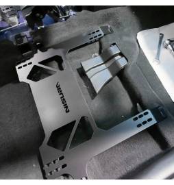 Base de asiento Nisuba específica para Mitsubishi Lancer EVO 7-8-9 (bases + correderas para semibaket)