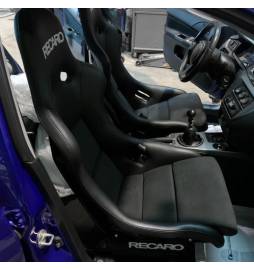 Base de asiento Nisuba específica para Mitsubishi Lancer EVO 7-8-9 (bases + correderas para semibaket)