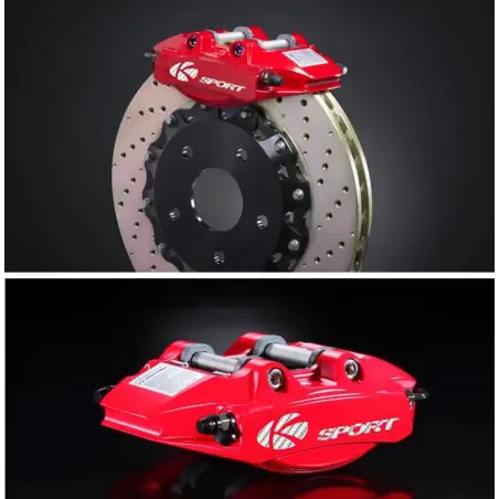 Kit frenos KSport eje trasero 286 x 26 mm Honda CIVIC FN2 TYPE-R - (Ver notas 1 y 2)