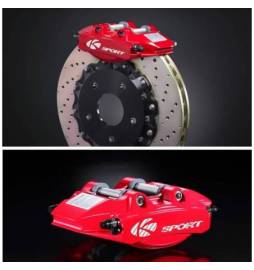 Kit frenos KSport eje trasero 286 x 26 mm Volkswagen GOLF 6 GTI - (Ver notas 1 y 3)