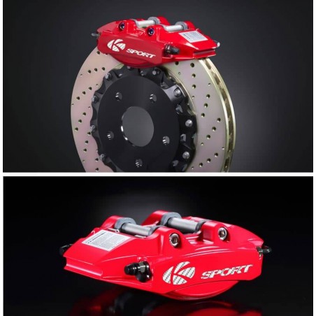 Kit frenos KSport eje trasero 304 x 28 mm BMW Serie 3 E 46 (Informar modelo exacto) - (Ver notas 1 y 4)