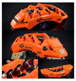 VW Golf (II) (MODELS EXCept Rally And 4WD) (ONLY Models 2 OEM Caliper) Año: 83~92 kit de frenos delantero K-Sport 304 mm 4x100