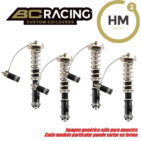 Honda Integra DC5 Suspensiones competición BC Racing Serie HM 2 way monotube