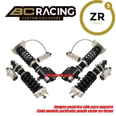 Nissan 350 Z Z33 2003- Suspensiones competición BC Racing Serie ZR 3 way