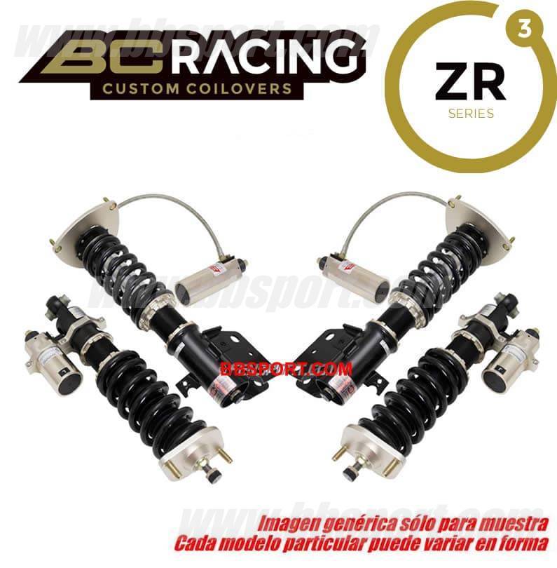 Subaru BRZ ZC6 12- Suspensiones competición 3 vías BC Racing Serie ZR 3 way external canister 3D tops