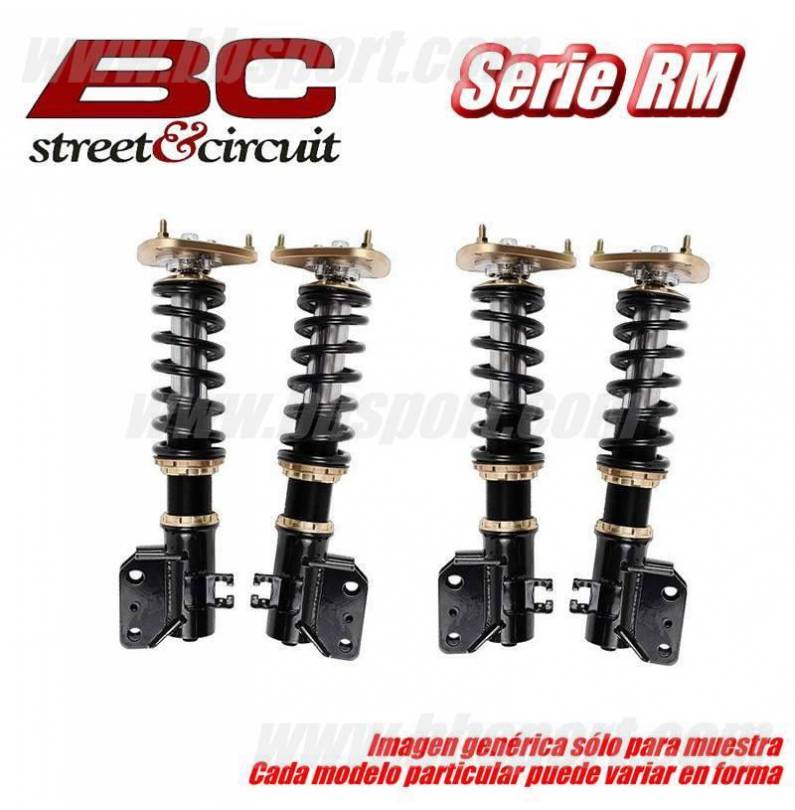 BMW X5 E53 99-06 (separate rear set up) Suspensiones ajustables cuerpo roscado BC Racing serie RM type MA (Drift & Track use)