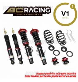 Audi A3 Sedan (strut 49.5mm) 2WD 8V 13-20 Suspensiones ajustables BC Racing Serie V1 Type VA