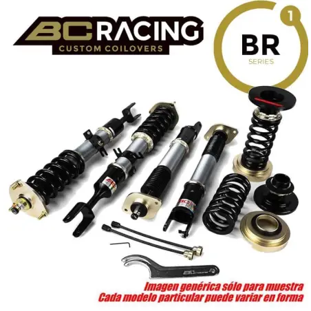 BMW 3 Series Coupe 2WD E46 (M3) 00-06 Suspensiones ajustables BC Racing Serie BR Type RH