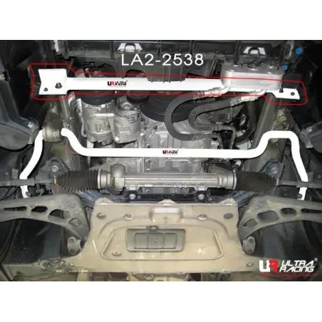 Barra refuerzo inferior subchásis delantero Ultra Racing BMW Z4 2.5