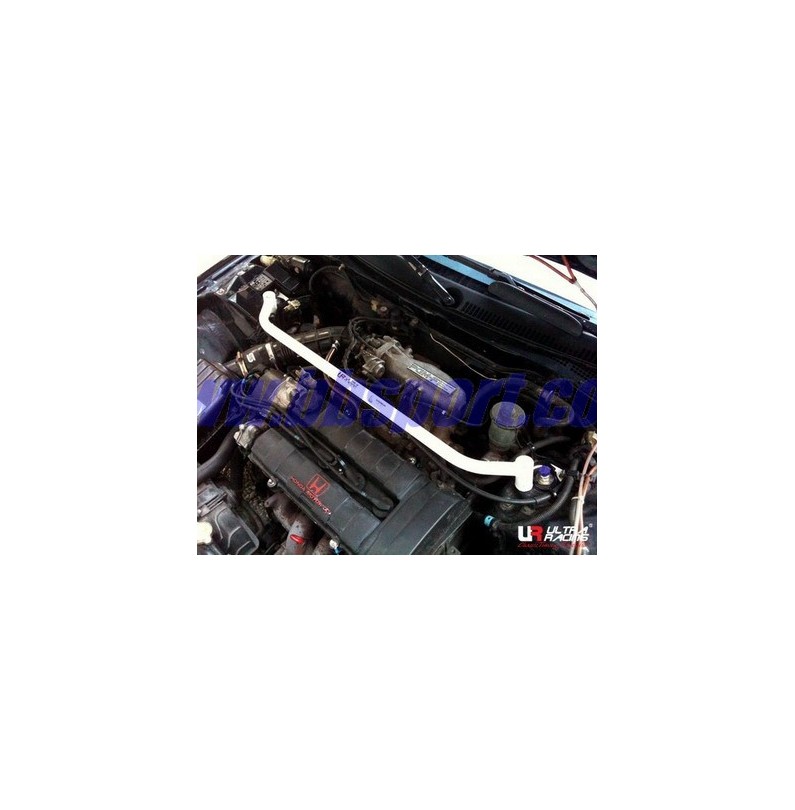Barra refuerzo torretas delantera Ultra Racing Honda Civic/CRX 88-91 ED/EF Barra refuerzo torretas delantera Ultra Racing Honda Civic/CRX 88-91 ED/EF