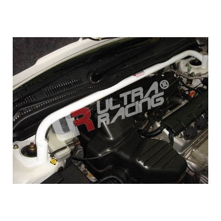 Barra refuerzo torretas delantera Ultra Racing Honda Civic 01-05 EP3 (+Type-R)