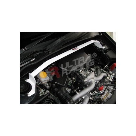 Barra refuerzo torretas Ultra Racing Subaru Impreza 08+ GH/GR +STI