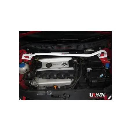 Barra refuerzo torretas Ultra Racing VW Polo 02-09 9N 1.8T