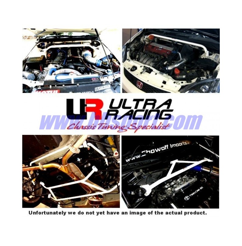 Set Refuerzos inferiores diagonal subchásis trasero (4 puntos / 2 unidades) Ultra Racing Toyota GT86 2.0