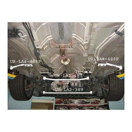 Refuerzo inferior subchásis delantero Ultra Racing Honda Accord CL7 Euro 03-08
