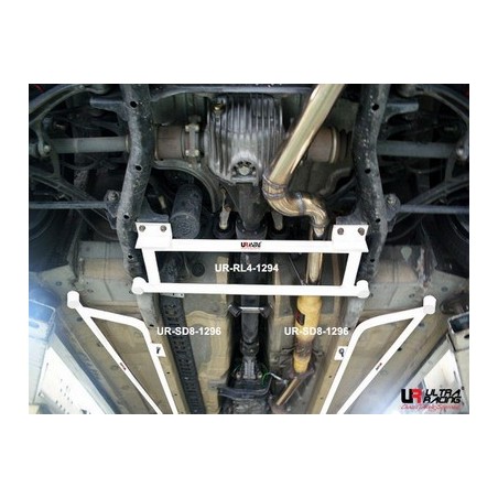 Barra refuerzo trapezoidal anterior subchásis trasero Ultra Racing Honda S2000 AP1