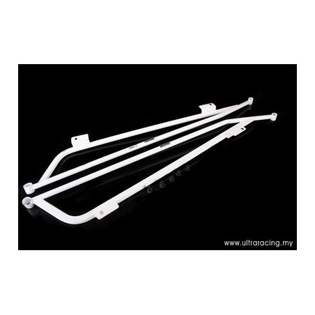 Set barras refuerzo laterales subchásis side bars Ultra Racing Honda S2000 AP1