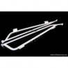 Set barras refuerzo laterales subchásis side bars Ultra Racing Honda S2000 AP1