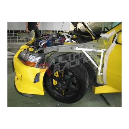 Set 2 refuerzos aletas fenders Ultra Racing Mitsubishi Lancer EVO 7 sólo