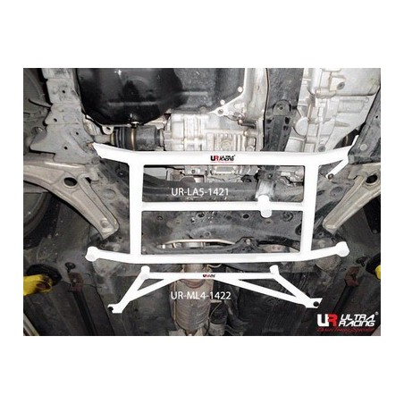 Refuerzo subchásis intermedio Ultra Racing Mitsubishi Lancer EVO 10