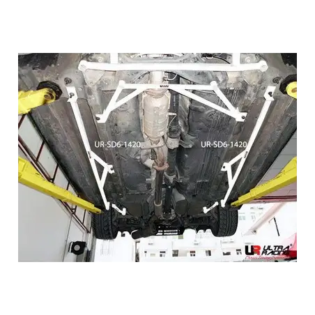 Set 2 refuerzos laterales side bar Ultra Racing Mitsubishi Lancer EVO 10