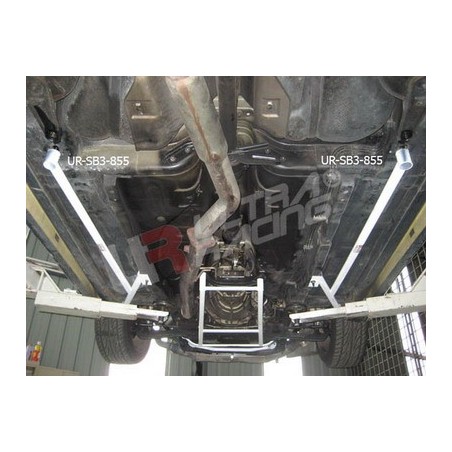 Set refuerzos laterares subchásis side bar Ultra Racing Nissan 200 SX S14