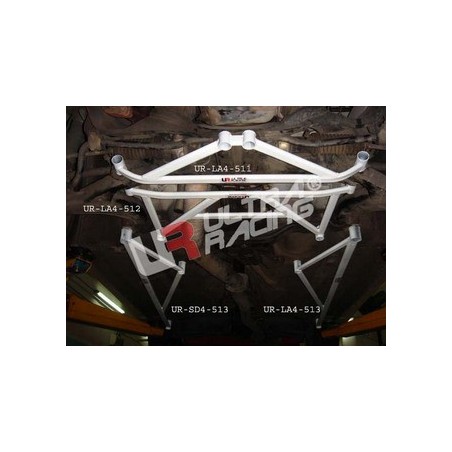 Refuerzo frontal subchásis delantero 4 puntos Ultra Racing Subaru Impreza GC8 94-01