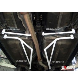 Set barras refuerzo laterales side bar Ultra Racing Subaru Impreza WRX type GD 01-07