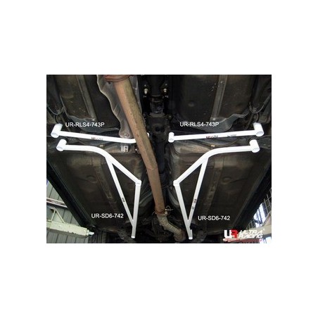 Set barras refuerzo laterales side bar Ultra Racing Subaru Impreza WRX type GD 01-07