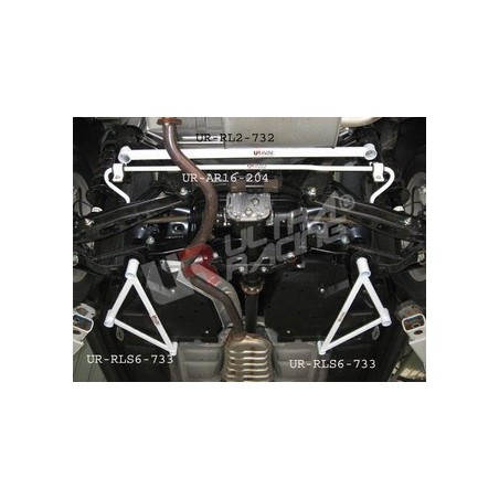Barra refuerzo posterior subchásis trasero Ultra Racing Subaru Impreza 08+ GH/GR +STI & XV