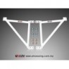 Set refuerzos laterales aletas fenders Ultra Racing Toyota Celica T23 00-