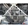 Refuerzo paralelogramo 6 puntos subchasis trasero Ultra Racing BMW E85 Z4 2.5 02+