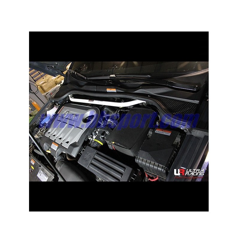 VW Scirocco R-Line 2.0D 2008- Barra refuerzo torretas delanteras Ultra Racing VW Scirocco R-Line 2.0D 2008- Barra refuerzo torretas delanteras Ultra Racing