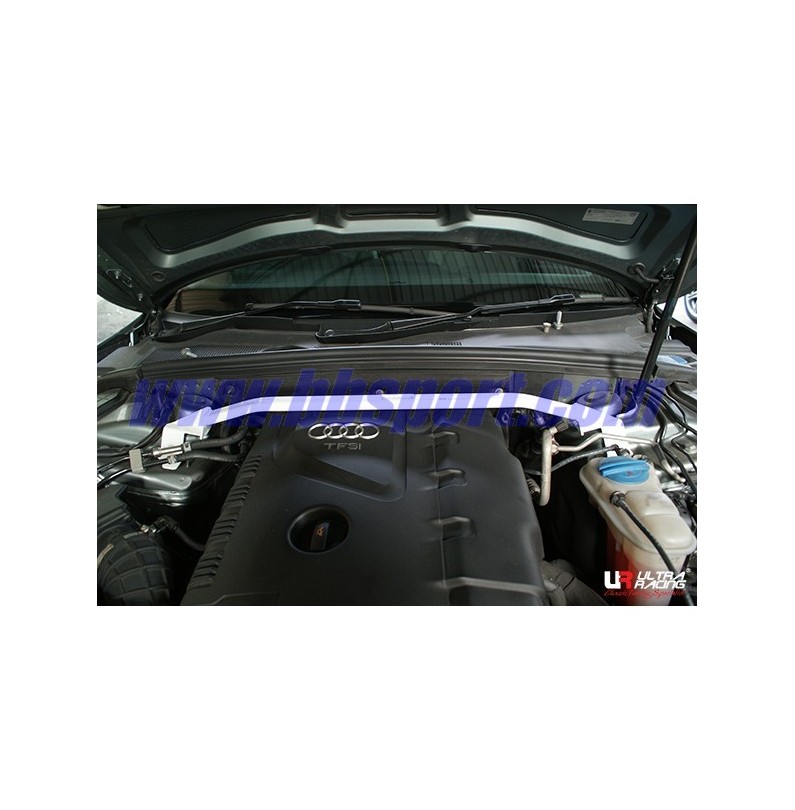 Audi A5 2.0T 07+ 8T UltraRacing 2Point Front Upper Strutbar Audi A5 2.0T 07+ 8T UltraRacing 2Point Front Upper Strutbar