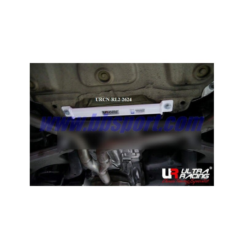 Audi A6 10+ 2.5T UltraRacing 2-Point Rear Lower Bar 2624 Audi A6 10+ 2.5T UltraRacing 2-Point Rear Lower Bar 2624