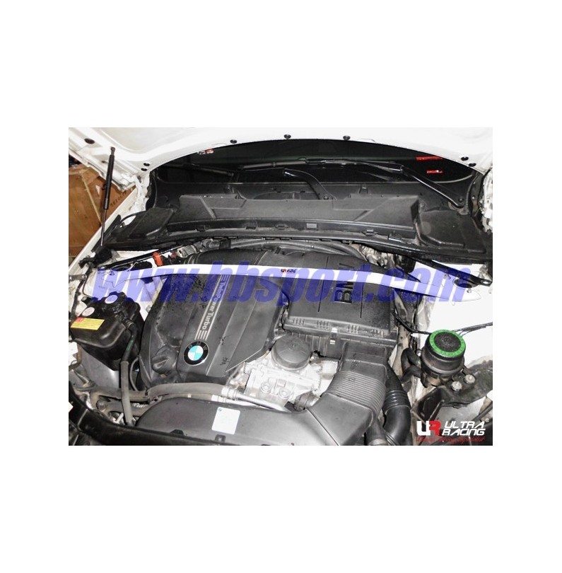 BMW 3 E92 335i / E93 3.5 Ultra-R 2Point Front Upper Strutbar BMW 3 E92 335i / E93 3.5 Ultra-R 2Point Front Upper Strutbar
